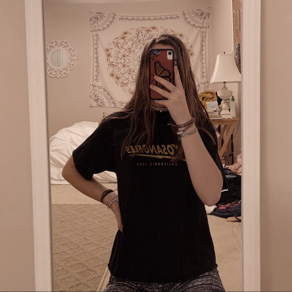 brandy melville los angeles graphic tee